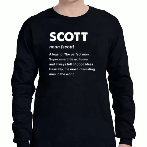 Graphic Long Sleeve T Shirt Travis Scott Name Meaning 1