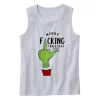 Grinch Hand Merry Fucking Christmas Gym Christmas Tank Top 1