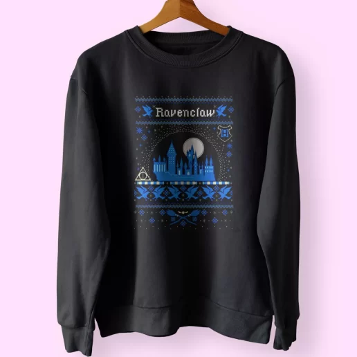 Harry Potter Ravenclaw Ugly Christmas Sweatshirt Xmas Outfit 1