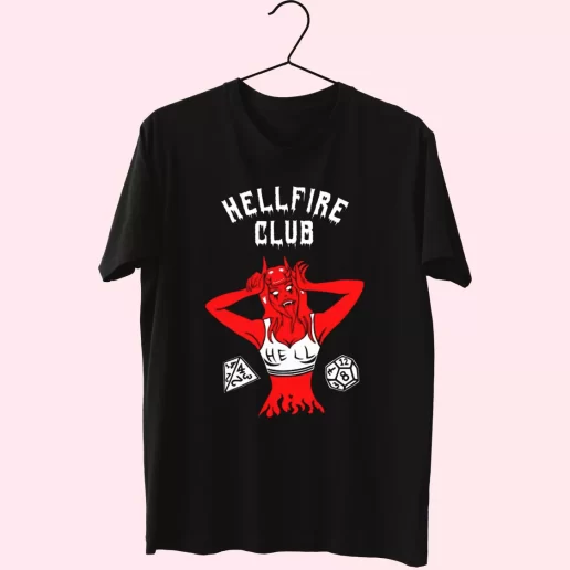 Hellfire Club Devil Stranger Things Casual Trendy T Shirt 1