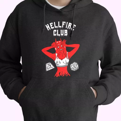 Hellfire Club Devil Stranger Things Trendy Hoodie 1