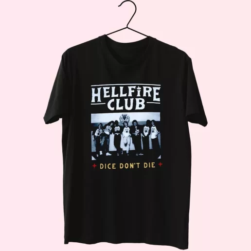 Hellfire Club Dice Dont Die Casual Trendy T Shirt 1