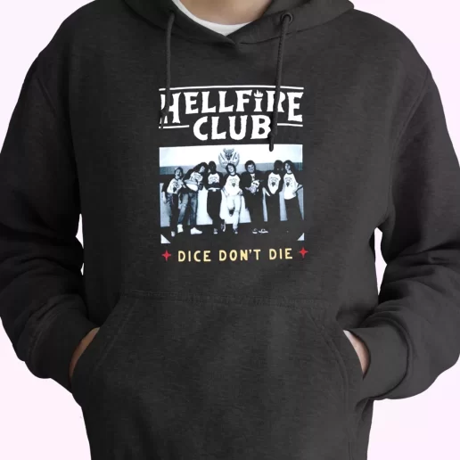 Hellfire Club Dice Dont Die Trendy Hoodie 1