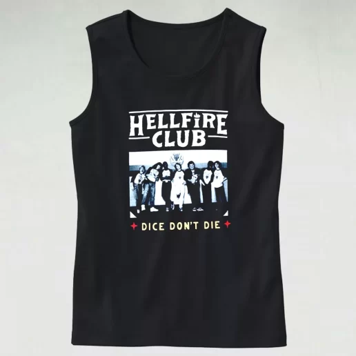 Hellfire Club Dice Dont Die Trendy Tank Top 1