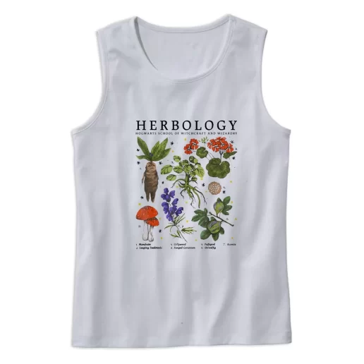 Herbology Plants Gym Christmas Tank Top 1