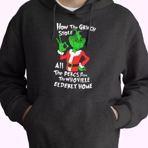 How The Grinch Stole All The Perces Shirt Hoodie Xmas Outfits 1