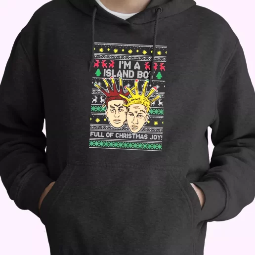 Im An Island Boy Christmas Joy Hoodie Xmas Outfits 1