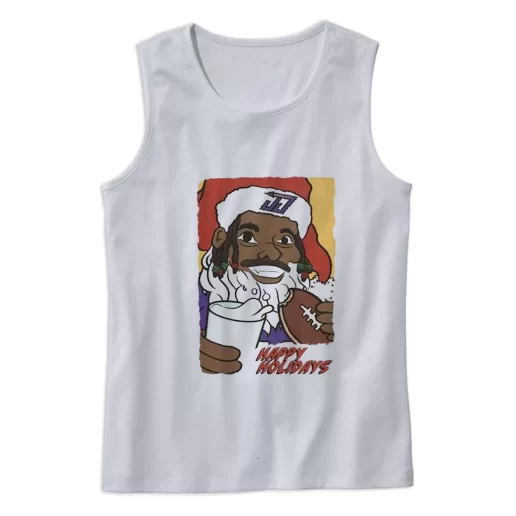 Jetta Claus Happy Holiday Gym Christmas Tank Top 1