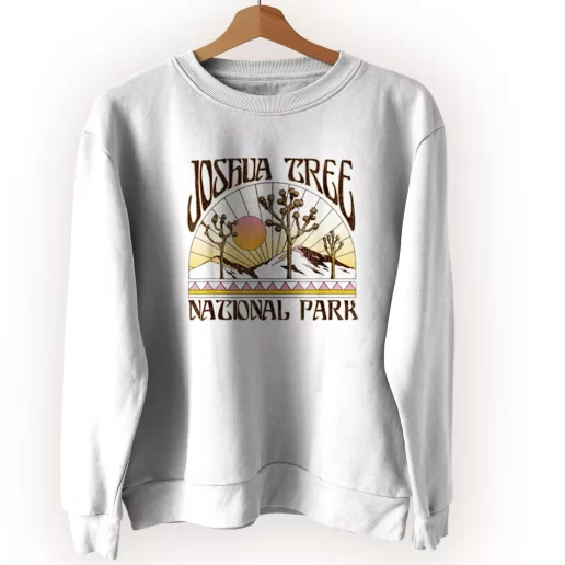 Joshua Tree National Park Retro Sweatshirt Earth Day Costume 1