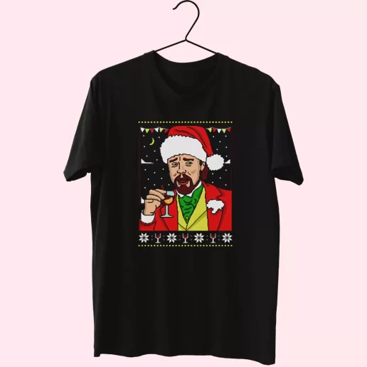 Leonardo DiCaprio Meme Christmas T Shirt Xmas Design 1