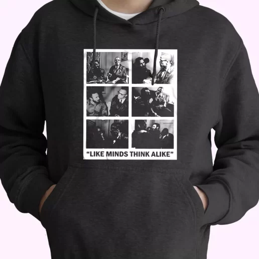 Like Minds Think Alike Martin Luther King Jr MLK Day Hoodie 1