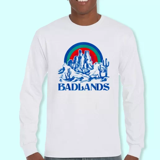 Long Sleeve T Shirt Design Badlands National Park Costume For Earth Day 1