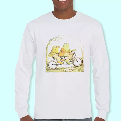 Long Sleeve T Shirt Design Frog And Toad Classic Book Christmas Day Gift 1