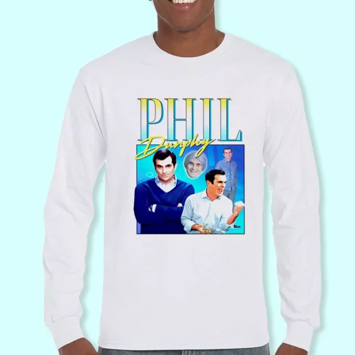 Long Sleeve T Shirt Design Phil Dunphy Homage Tv Show Christmas Day Gift 1