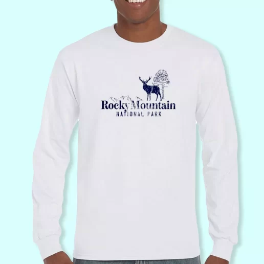 Long Sleeve T Shirt Design Rocky Mountain National Park Costume For Earth Day 1