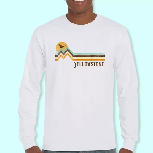 Long Sleeve T Shirt Design Yellowstone National Park Costume For Earth Day 1