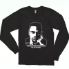 Malcolm X Words A Man Who Stands For Nothing MLK Long Sleeve T Shirt 1