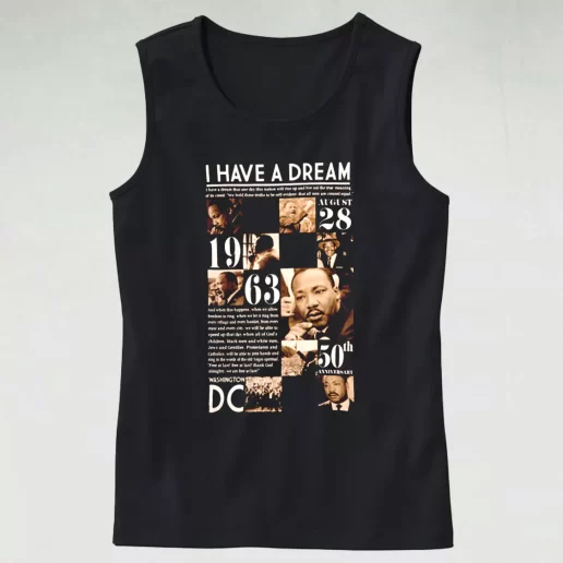 Martin Luther King Anniversary 1963 MLK Tank Top 1