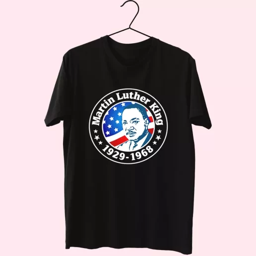 Martin Luther King Jr American Flag Motivational MLK Day T Shirt 1