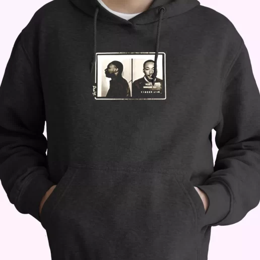 Martin Luther King Jr Mugshot MLK Day Hoodie 1