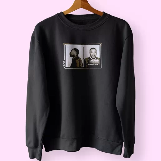 Martin Luther King Jr Mugshot MLK Sweatshirt 1