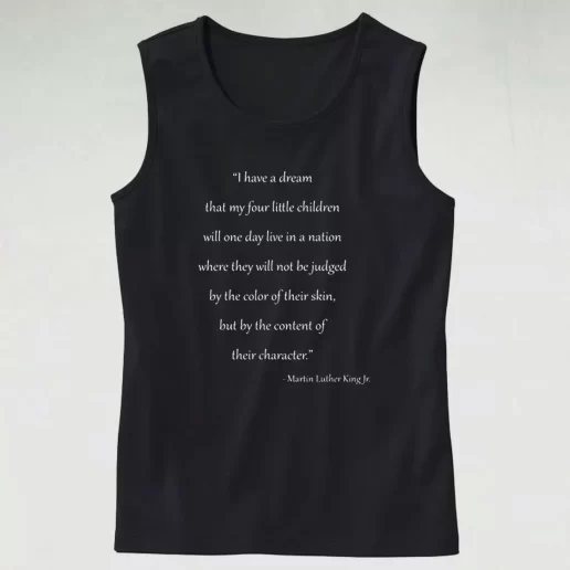 Martin Luther King Quote For Little Children MLK Tank Top 1