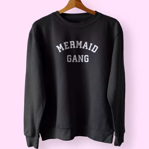 Mermaid Gang Tumblr Sweatshirt Outfit 1