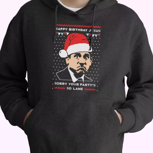 Michael Scott The Office Christmas Hoodie Xmas Outfits 1