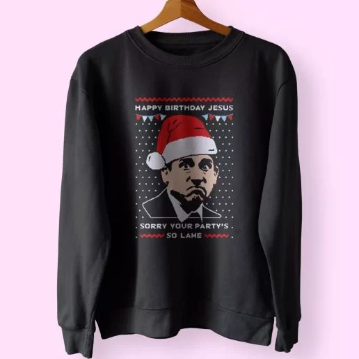 Michael Scott The Office Christmas Sweatshirt Xmas Outfit 1