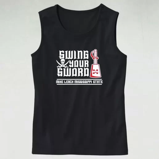 Mike Leach Swing Your Sword Trendy Tank Top 1