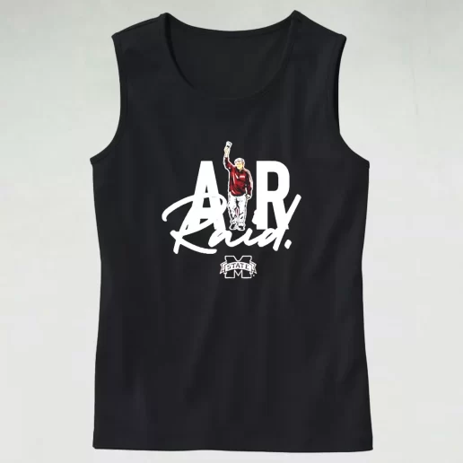 Mississippi State Bulldogs Mike Leach air raid Trendy Tank Top 1