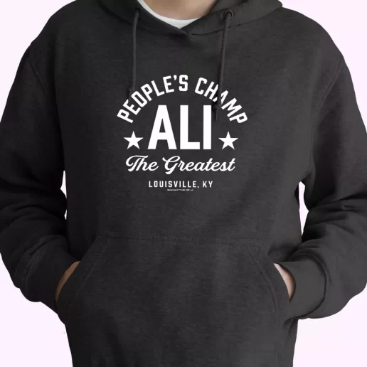 Muhammad Ali Peoples Champ MLK Day Hoodie 1