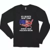 My Rights Dont End Where Your Feelings Begin Combat Long Sleeve T Shirt 1