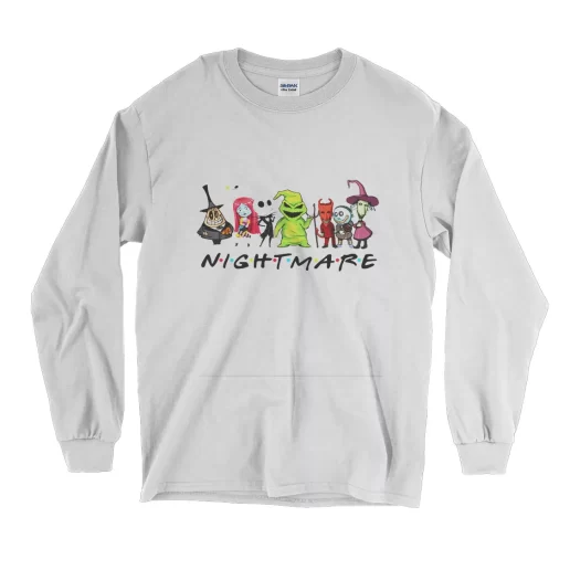 Nightmare Before Christmas Friends Long Sleeve T Shirt Christmas Outfit 1