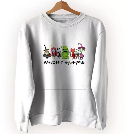 Nightmare Before Christmas Friends Ugly Christmas Sweater 1