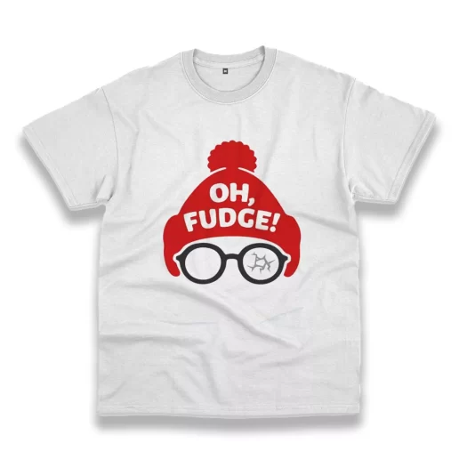 Oh Fudge Santa Funny Christmas T Shirt 1