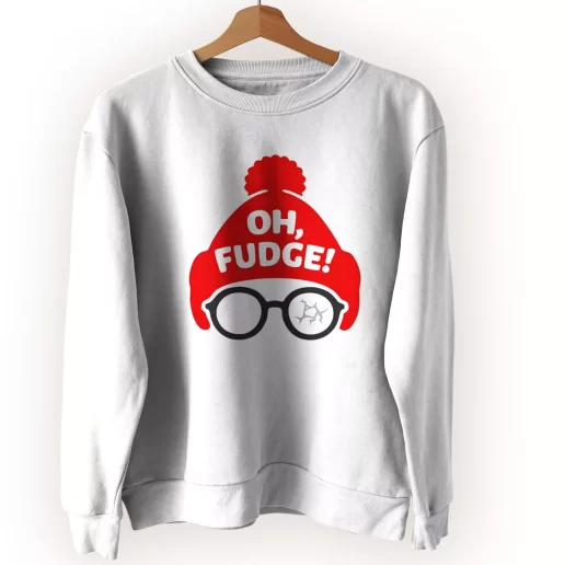 Oh Fudge Santa Ugly Christmas Sweater 1