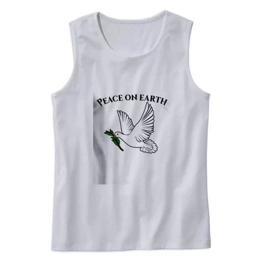 Peace On Earth Day Tank Top 1