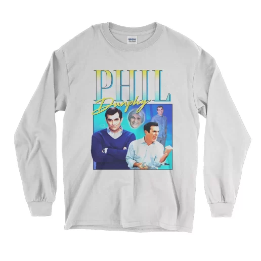 Phil Dunphy Homage Tv Show Long Sleeve T Shirt Christmas Outfit 1