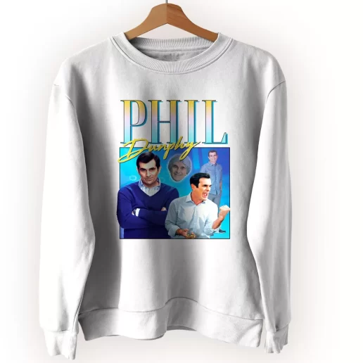 Phil Dunphy Homage Tv Show Ugly Christmas Sweater 1