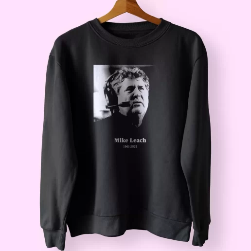 Rip Legend Never Die Mike Leach Trendy Sweatshirt Style 1