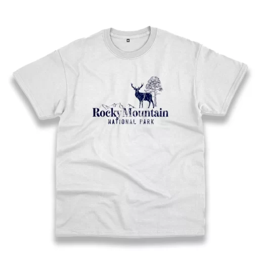 Rocky Mountain National Park Casual Earth Day T Shirt 1