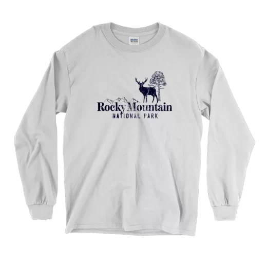 Rocky Mountain National Park Earth Day Long Sleeve T Shirt 1