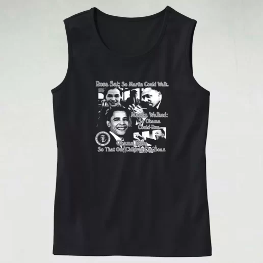 Rosa Parks And Martin Luther King Jr Said MLK Tank Top 1