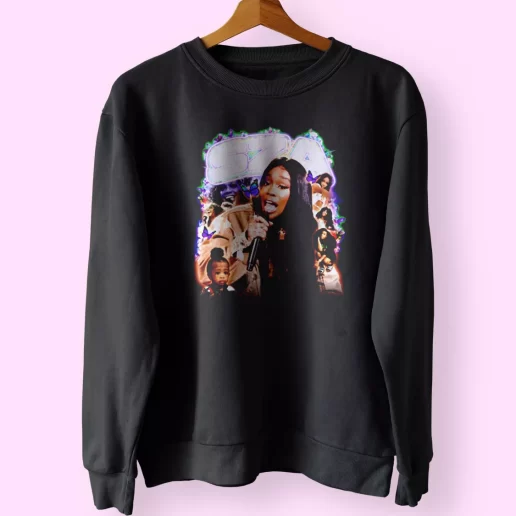 SZA Rapper Icon Butterfly Trendy Sweatshirt Style 1