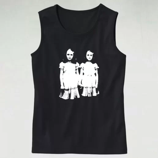 Shining Grady Twins Aesthetic Tank top 1