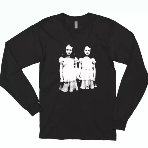 Shining Grady Twins Trendy Long Sleeve T Shirt 1