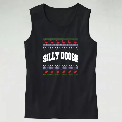 Silly Goose Tacky Ugly Aesthetic Tank top 1