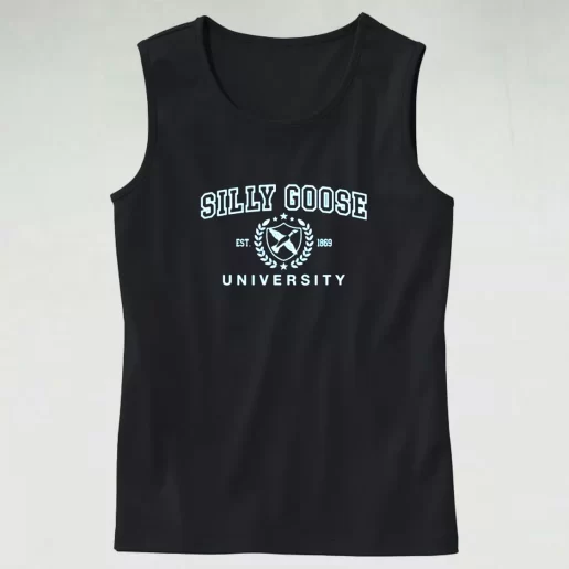 Silly Goose University Est 1869 Aesthetic Tank top 1