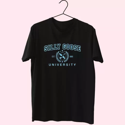 Silly Goose University Est 1869 Cool T Shirt 1